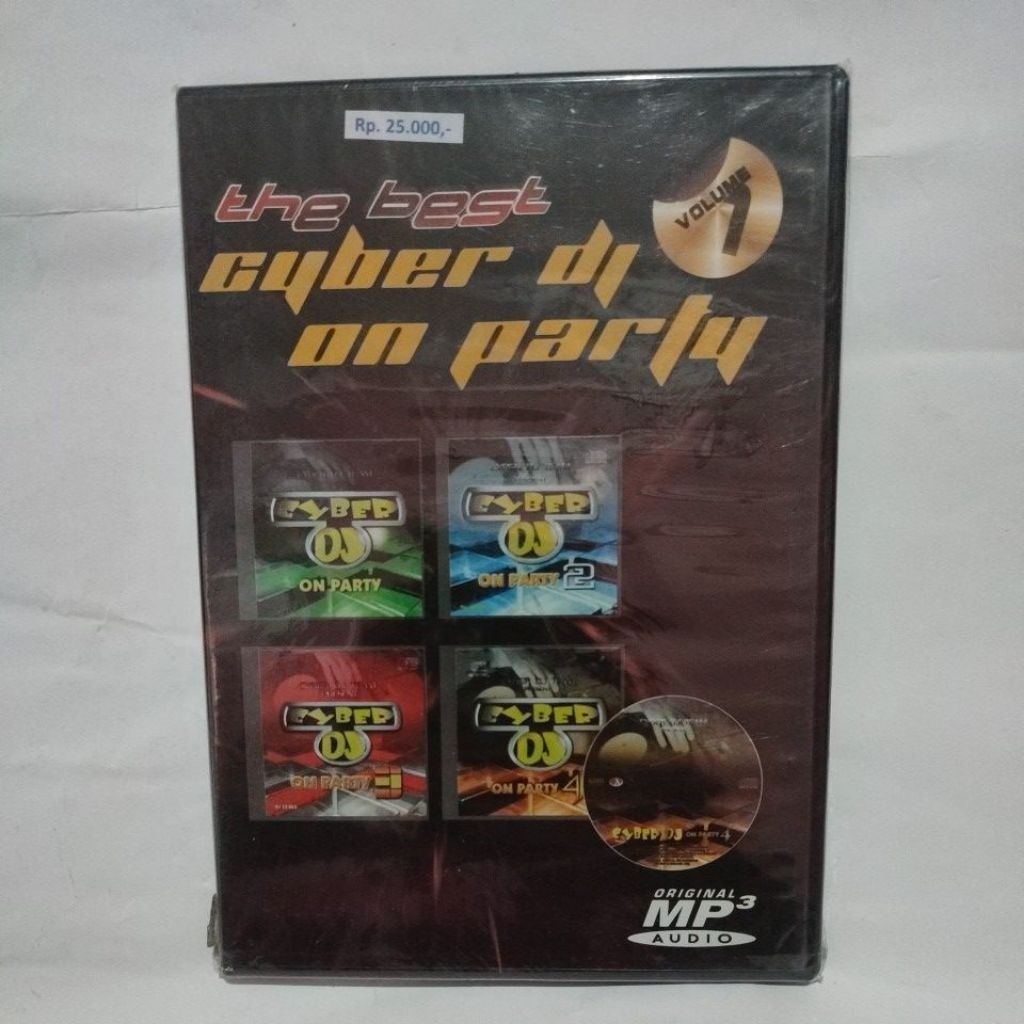 KASET MP3 ORIGINAL AUDIO THE BEST CYBER DJ ON PARTY VOL1
