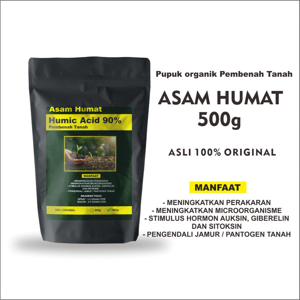 Asam Humat 500 Gram