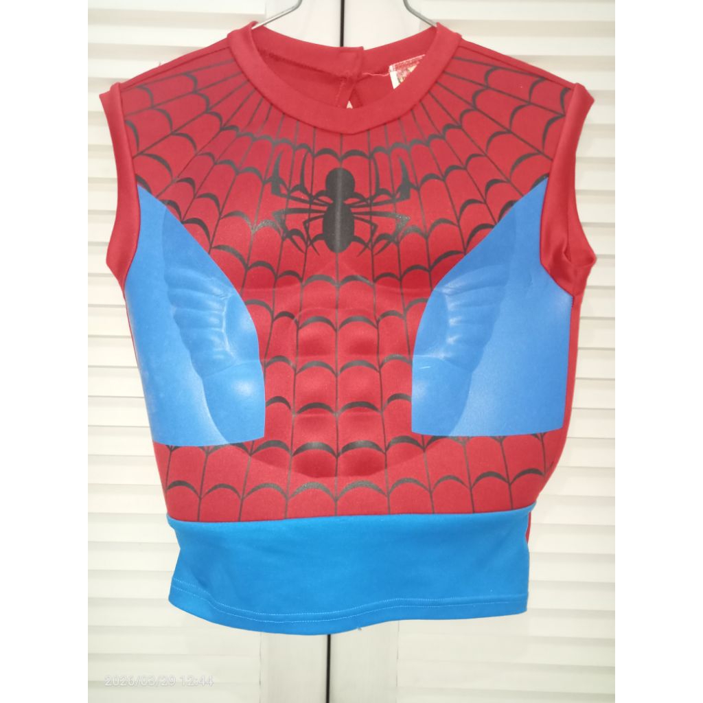 PRELOVED Baju kostum superhero baju kostum spiderman