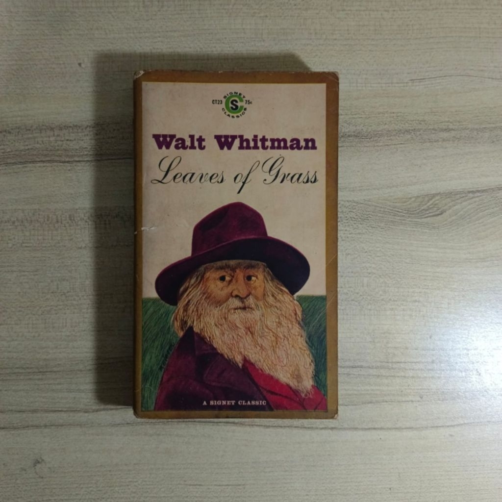 (Original, English) Leaves of Grass by Walt Whitman