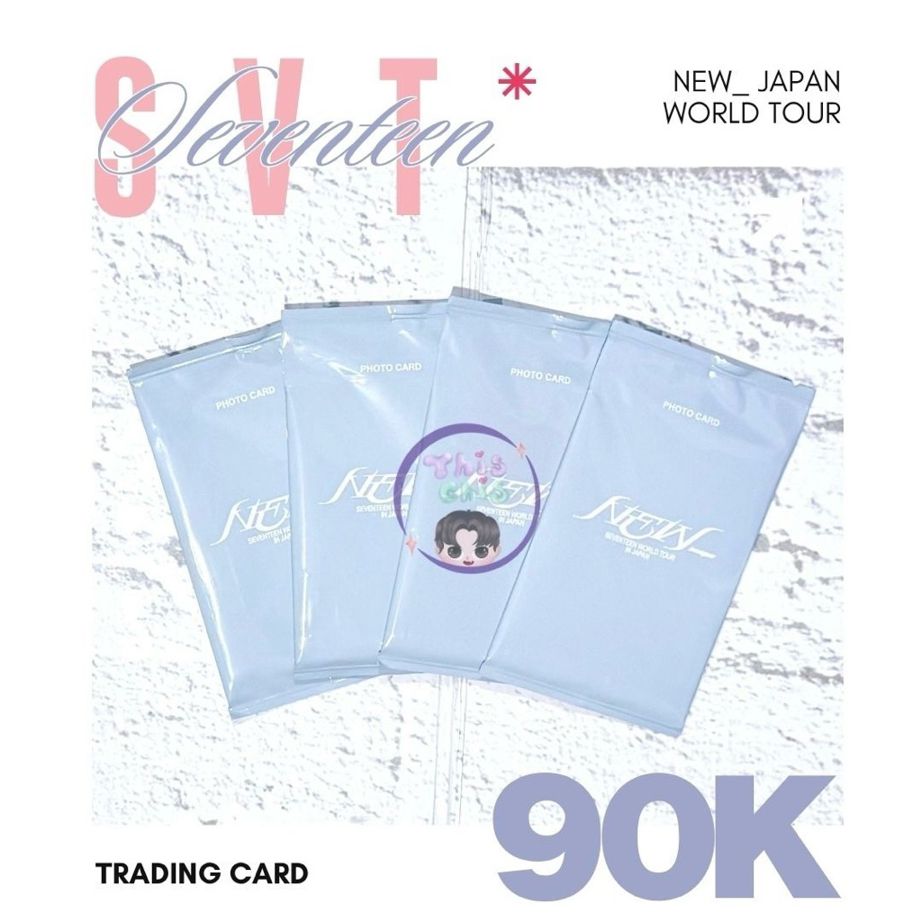 [LAST PCS/READY INA] SEVENTEEN NEW_ Japan World Tour Photocard Sealed PC Scoups Jeonghan Joshua Jun 