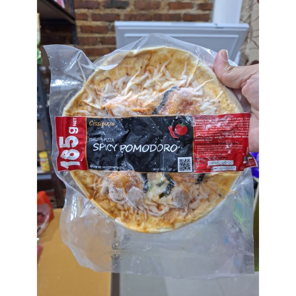 Cissipizza Italian Pizza Spicy Pomodoro 185 Gram.