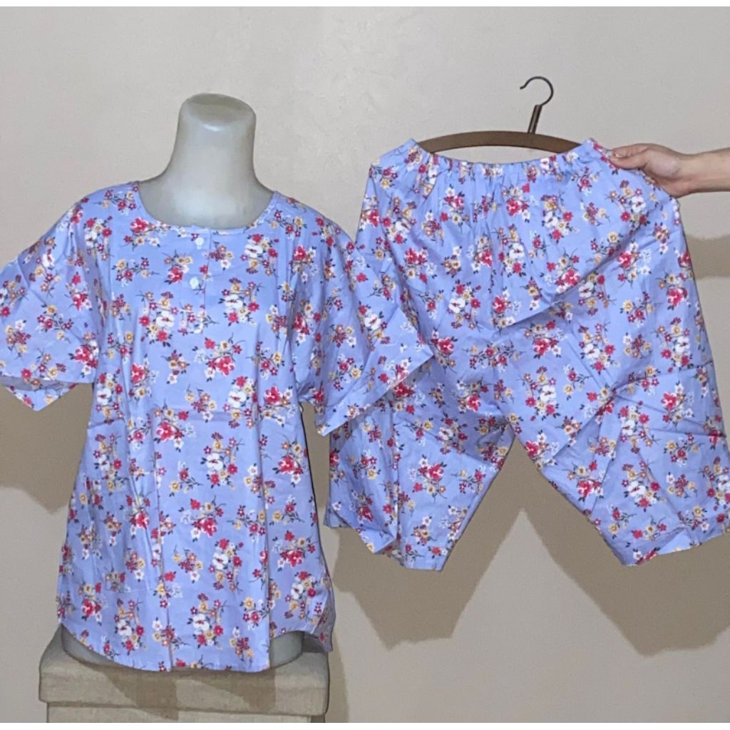 Stelan baju tidur Hoki cpdk jumbo XXL, standar / piyama cp tidur katun dewasa standar