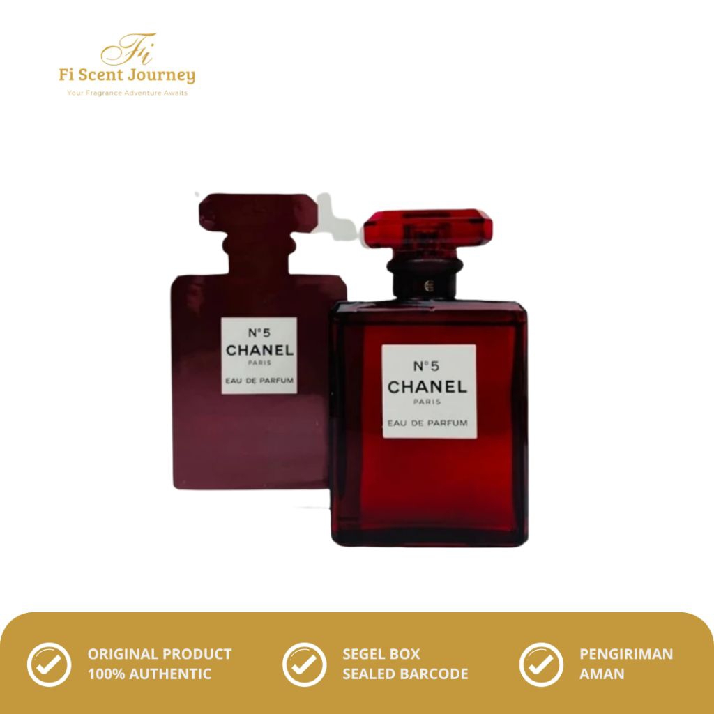 Parfum Chanel No 5 Red Edition Woman 100ml edp (Produk) - Eau de parfum cewek wanita perempuan minya