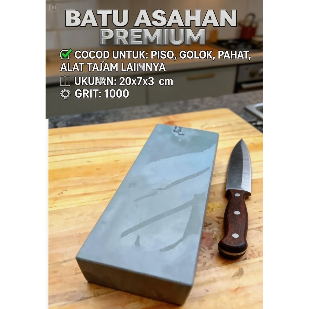Batu Asah Alami Bogor – Grit 1000