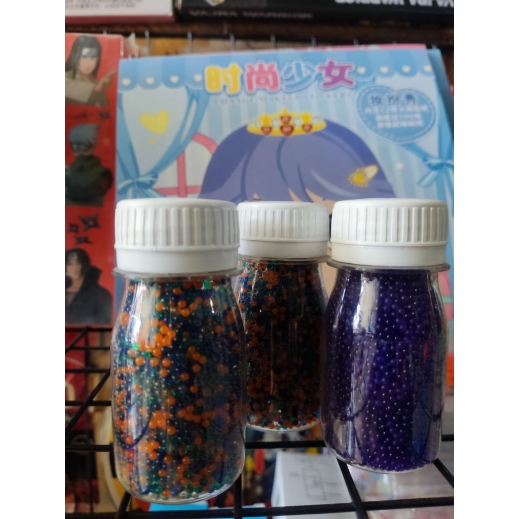 water gel/peluru jeli/uk.7-8mm/peluru tembakan mainan