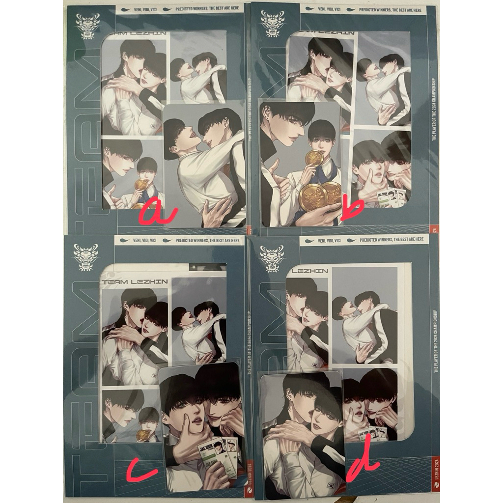 TEAM LEZHIN THE GHOST’S NOCTURNE 4CUTS