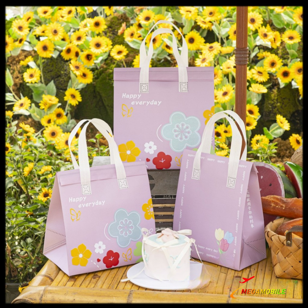 MM - Tas Thermal Cooler Bag Karakter Kartun Tas Bekal Makanan Alumunium Foil Lunch Cooler Bag Tas Be