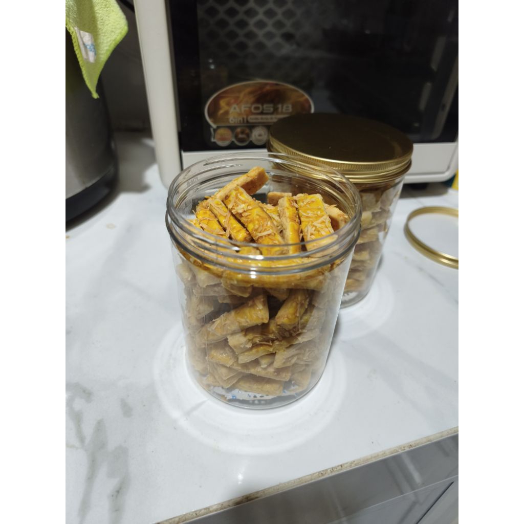 Kue Kering Kastengel Premium Kemasan 800ml Kue Kering Keju Edam Kastengel Premium Kastengel Garing K