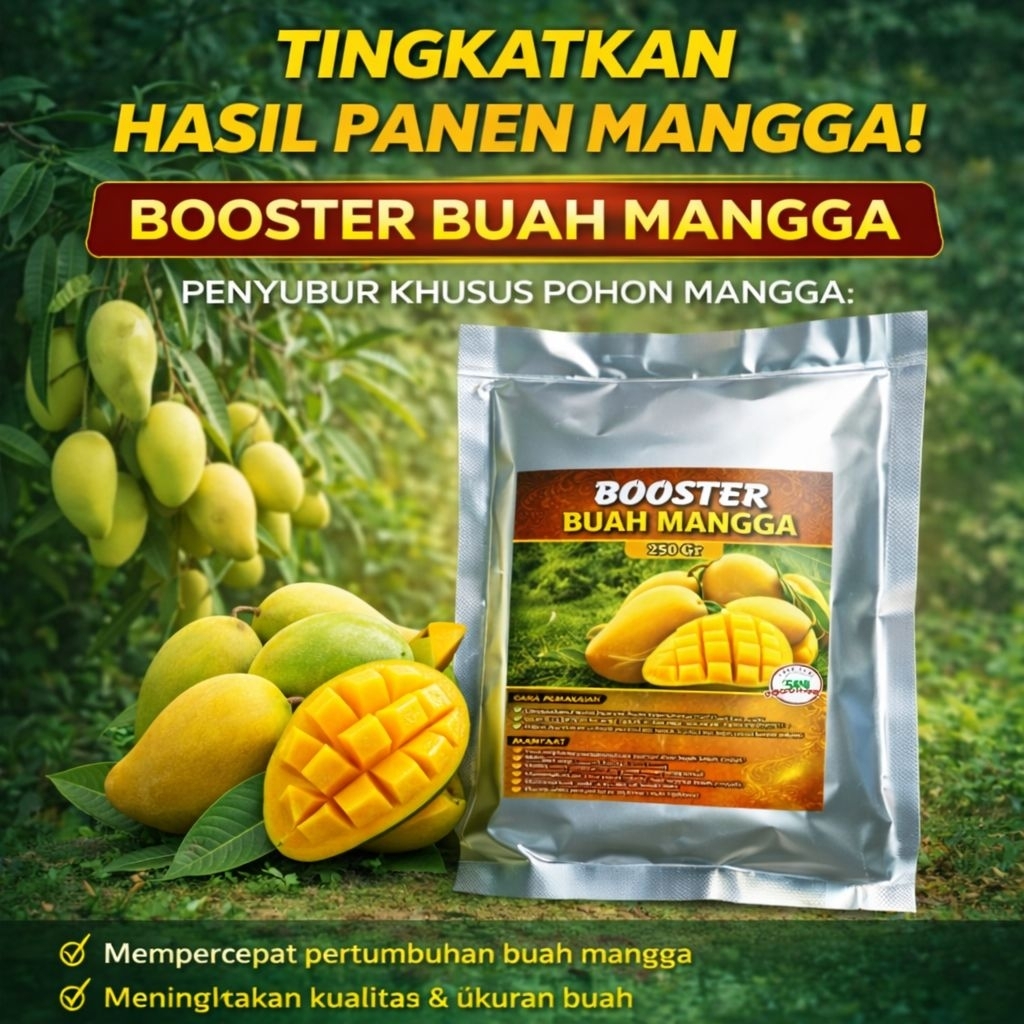 Booster pelebat buah mangga