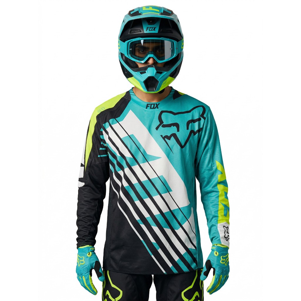 Fox 360 Savant Green Jersey Original Jersey Motocross Trail