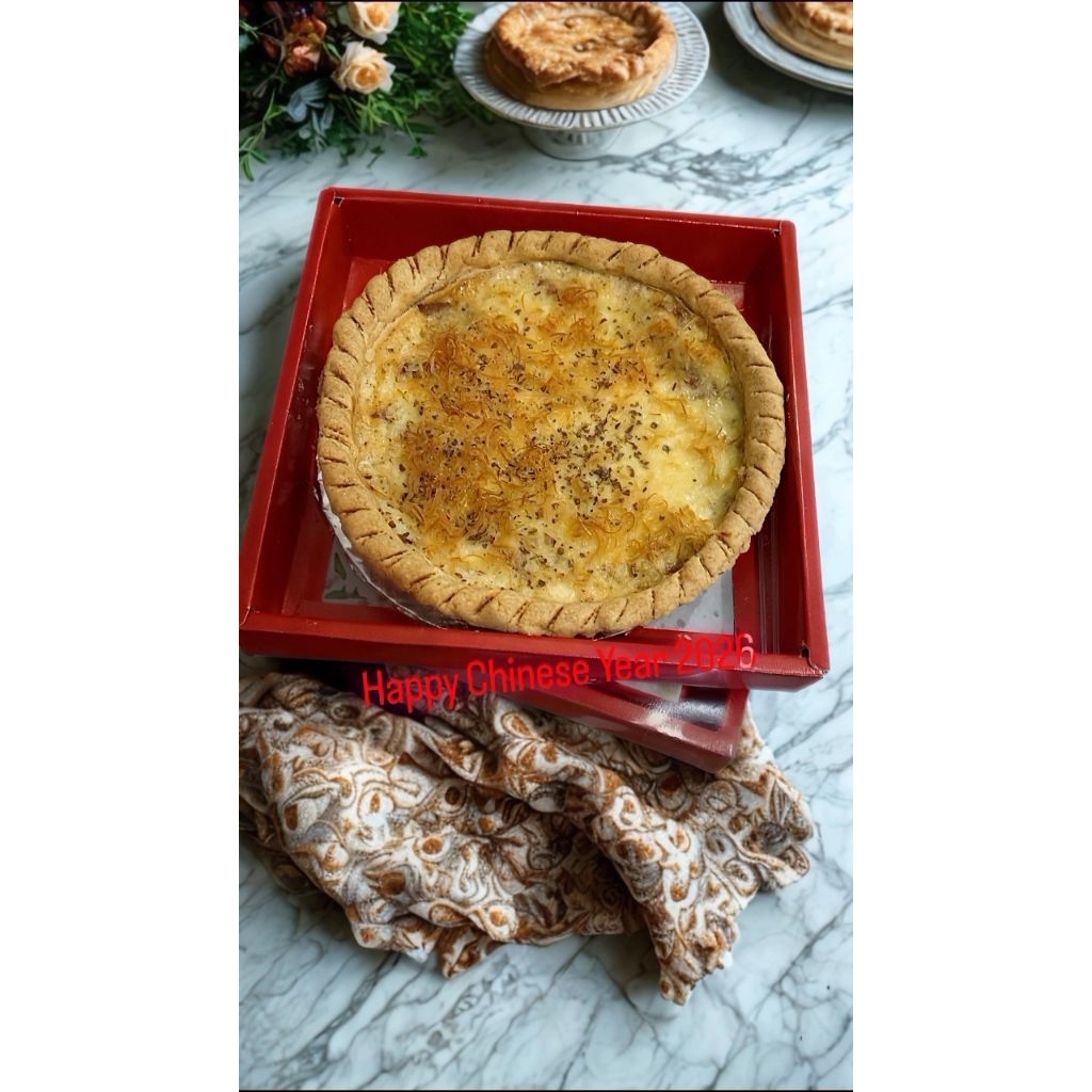 Beef quiche