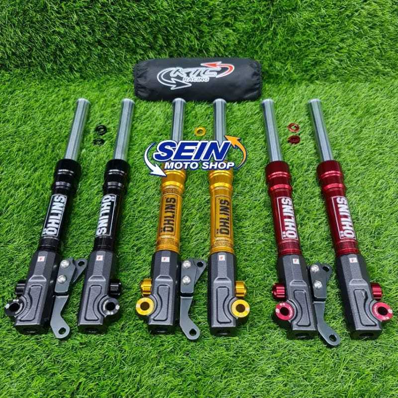 Usd Bottom Shock Depan Honda Beat Vario Scopy New Old 0hlins Free Sarung