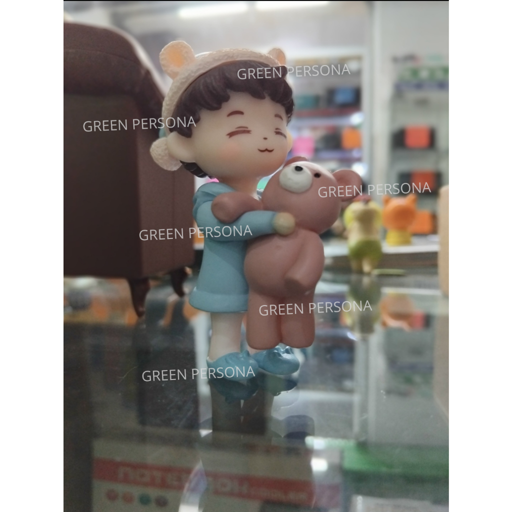 Boy With Boneka Miniatur Boneka Pajangan Hiasan