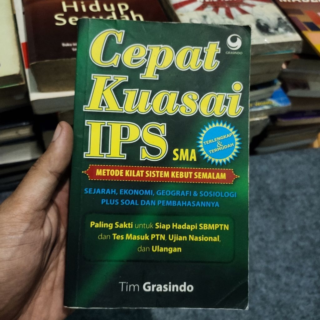 Buku Cepat Kuasai IPS | Timbangan Grasindo | Buku Second Bekas Murah
