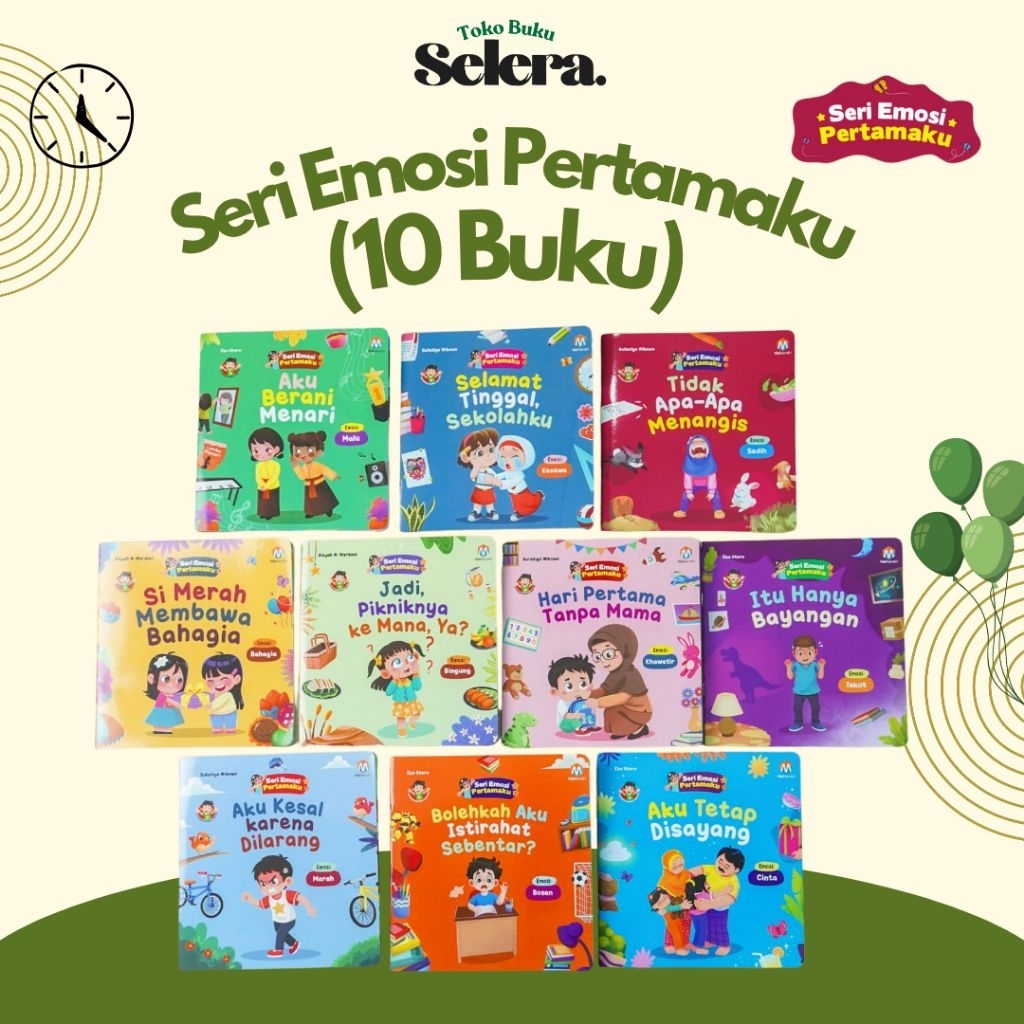 Buku Seri Emosi Pertamaku Ziyad Books Buku Anak