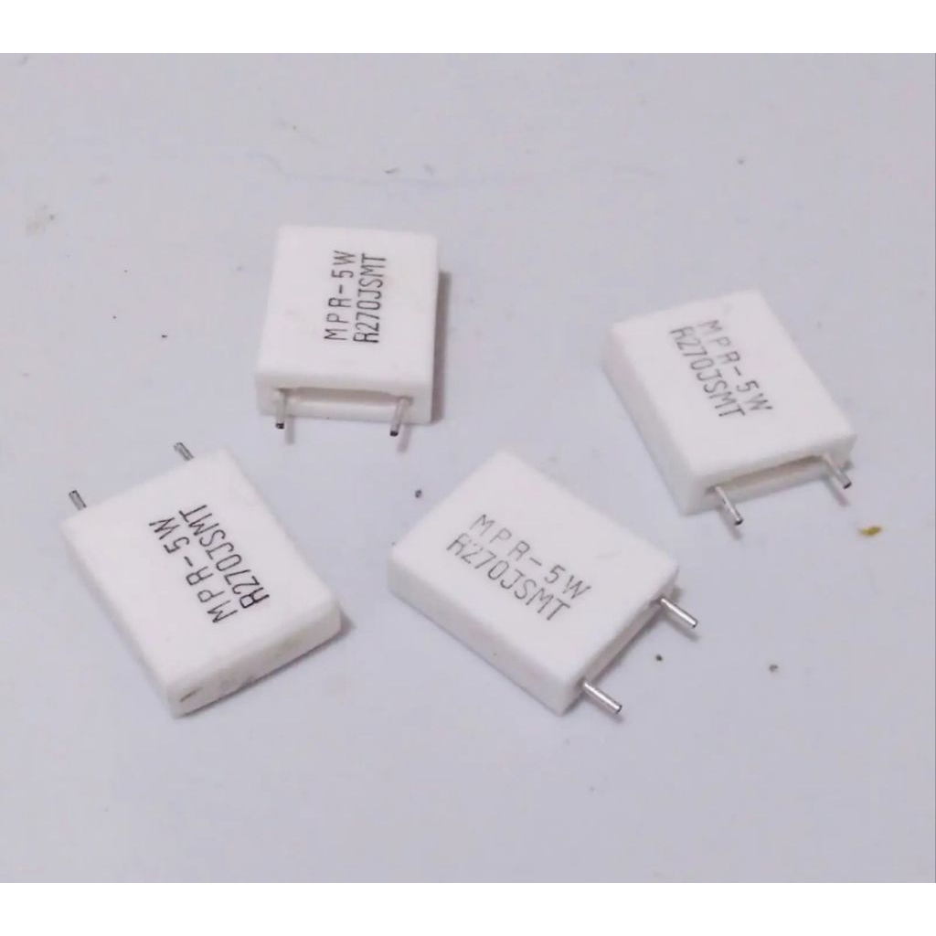 resistor keramik 0.27 ohm 5 watt