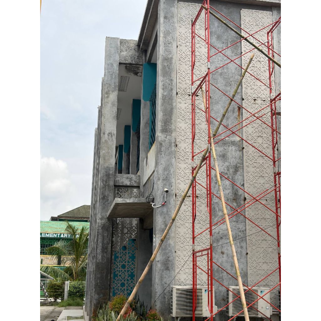 dinding grc krawangan unik bekasi