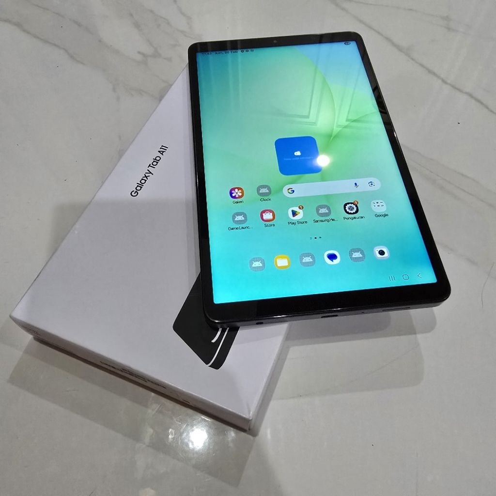Samsung Tab A11 ram 4 64GB fulset garansi resmi
