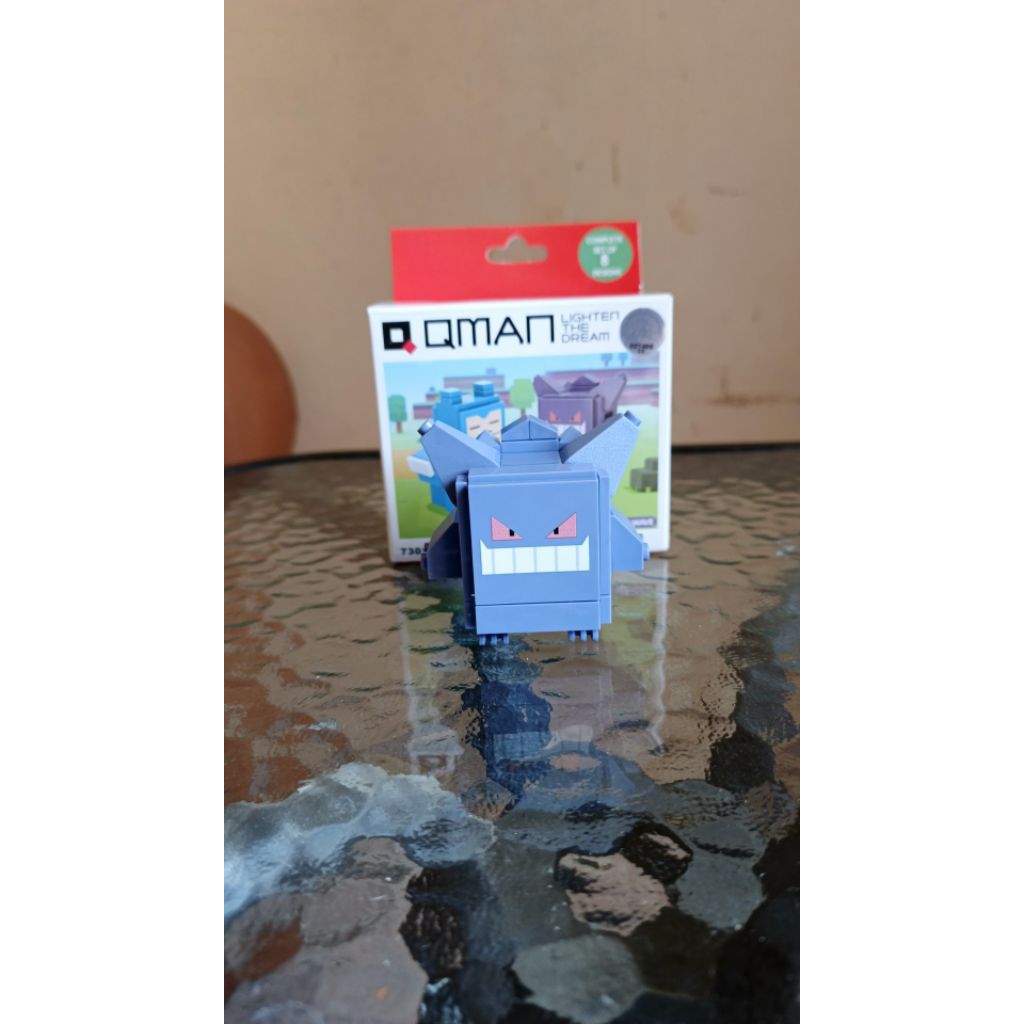 Gengar Qman Keepplay Pokemon Quest Season 3 Open Box Brick Mini Figure
