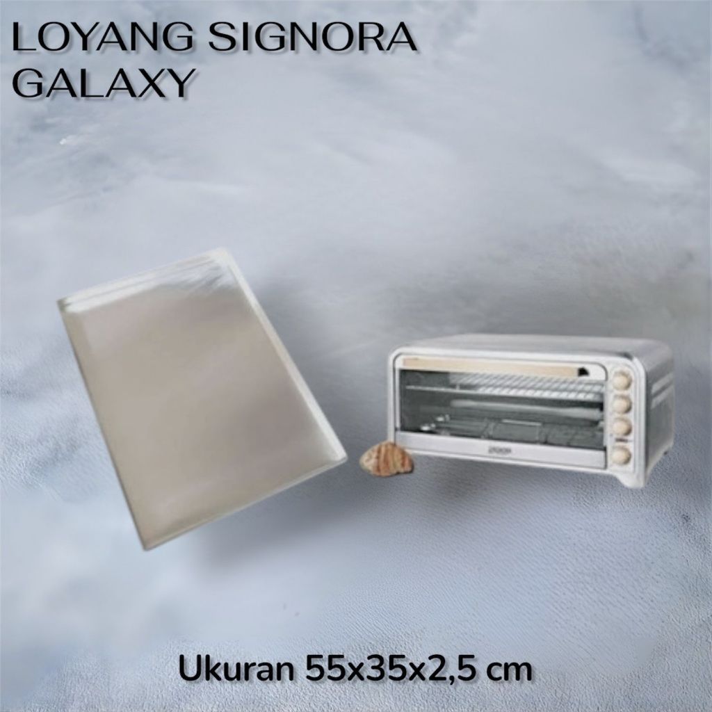 Loyang Oven Signora Galaxy 60 Ltr Diameter 35x55 cm Tinggi 2,5 cm Kualitas Terbaik