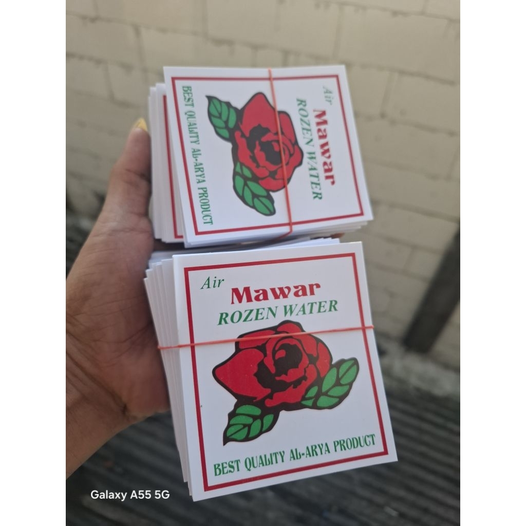 2 ikat 1000 lembar kertas air mawar Rozen water