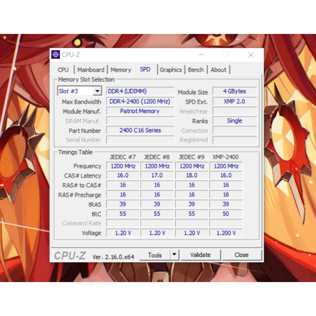 RAM 8gb ddr4 team elite dan viper