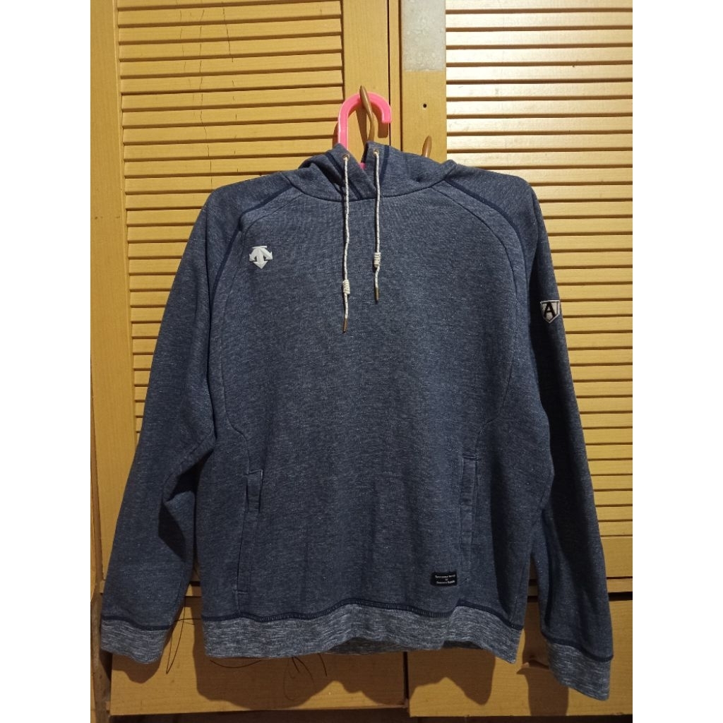 Jaket Hoodie Descente Second Mulus Size M