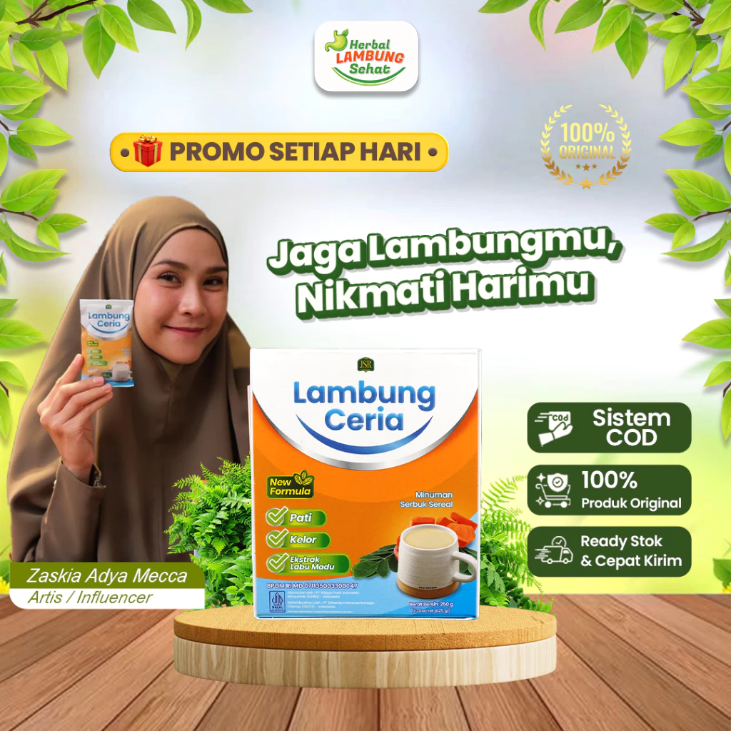 LAMBUNG CERIA - Obat Lambung | Herbal dr. Zaidul Akbar