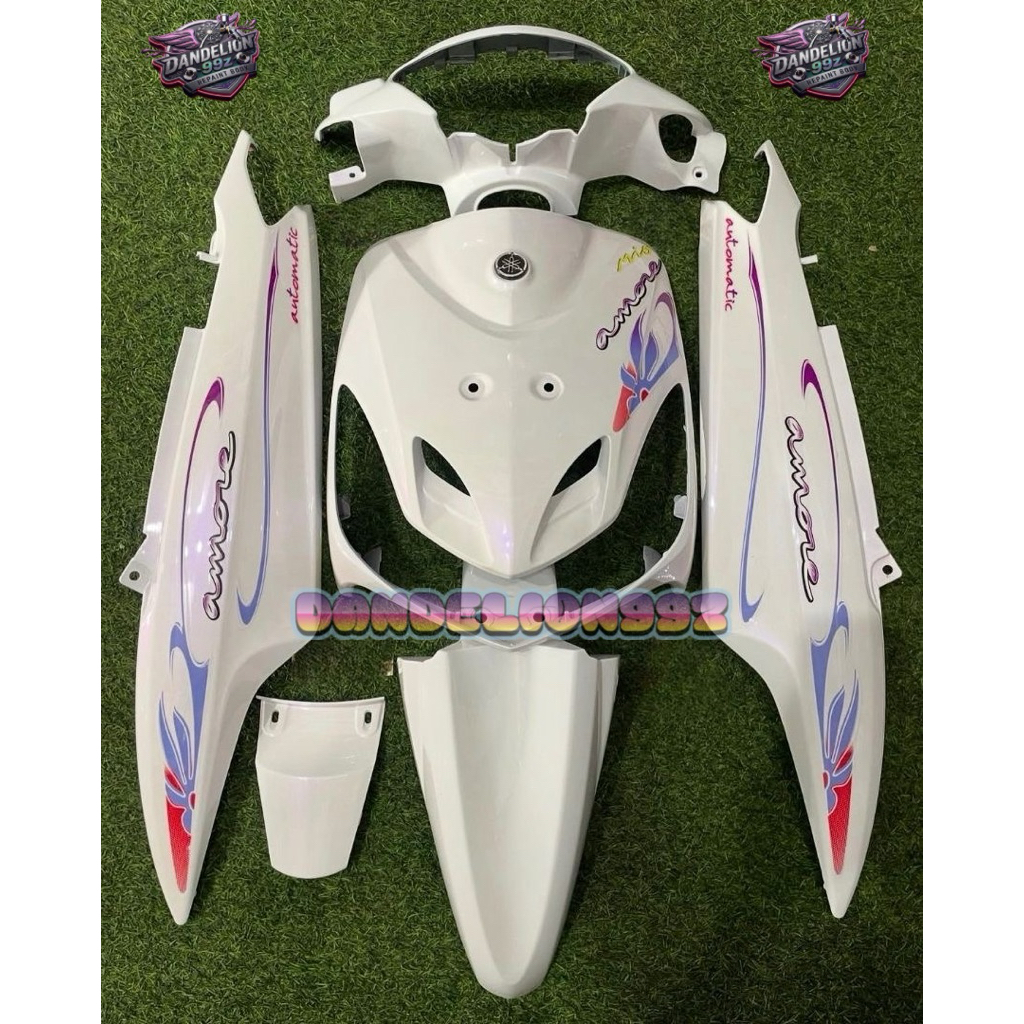 Full Body Halus Mio Smile Putih Lembayung Violet