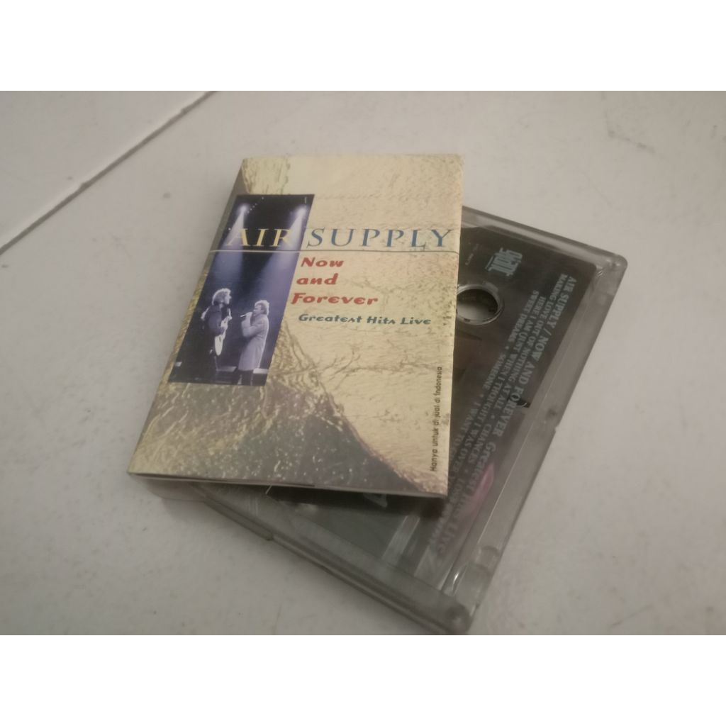 Kaset Pita Air Supply Now and Forever Greatest Hits