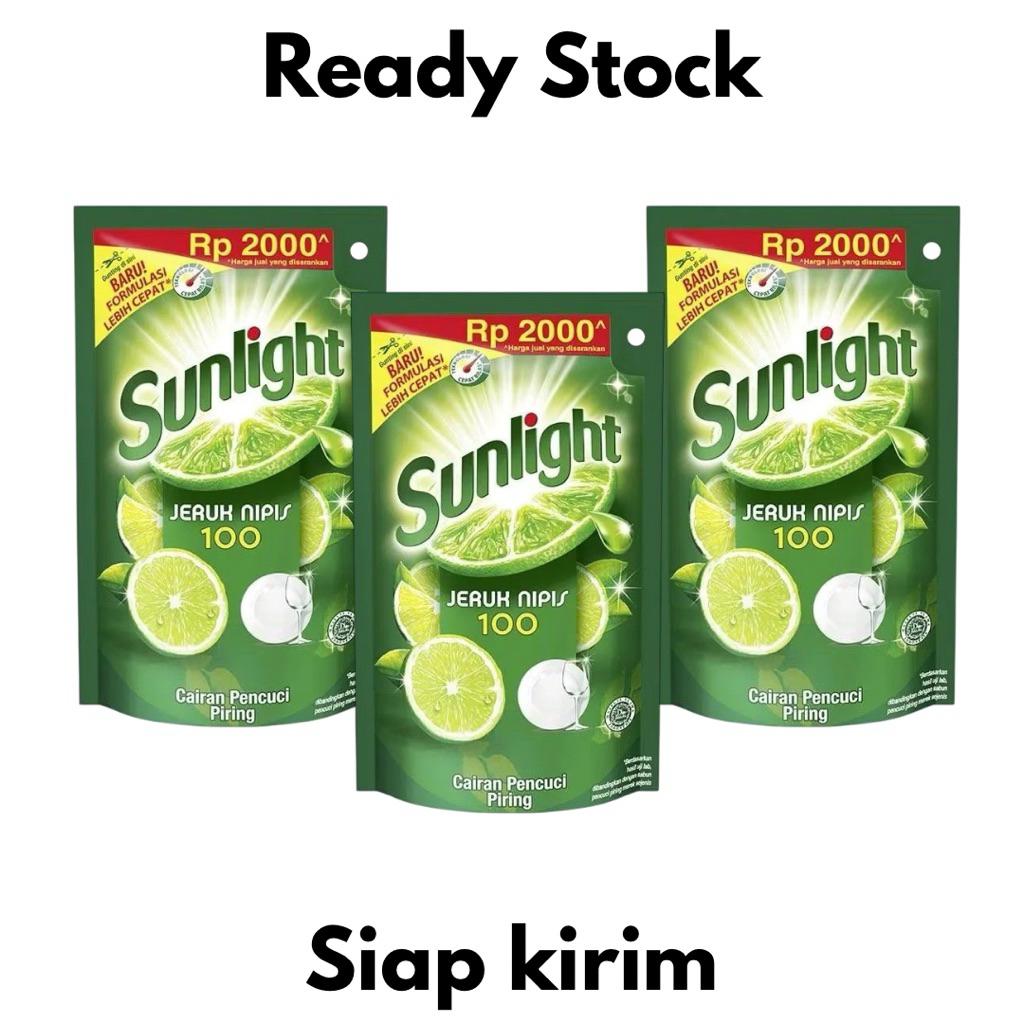 SUNLIGHT 90ML / Sunlight Sabun Cuci Piring 90ml / Sabun Cuci Piring Sunlight Jeruk Nipis 90 ml