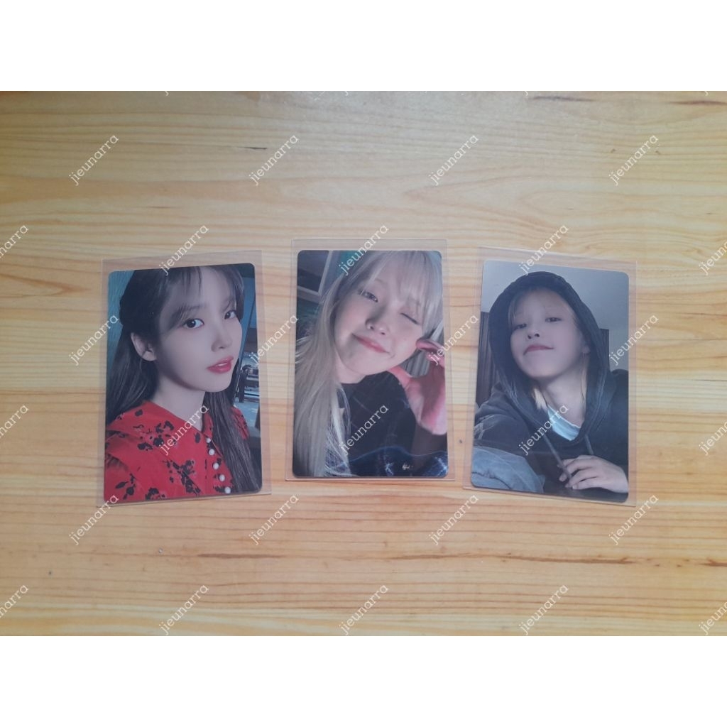 IU Official Photocard - PC Album The Winning