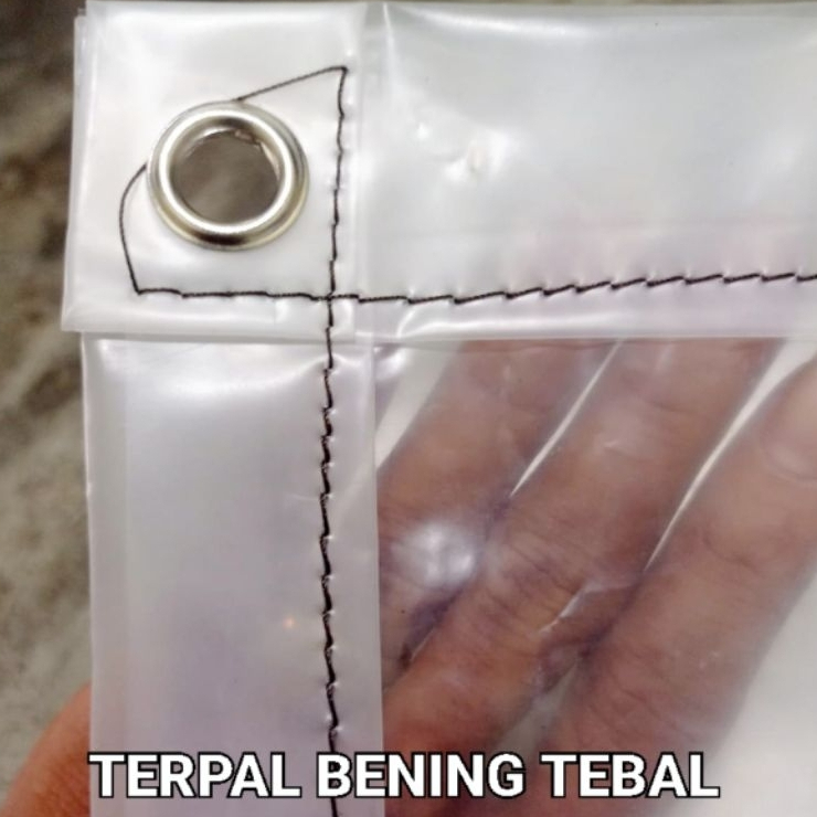 Terpal Plastik Bening 3x5 Meter Terpal Transparan Anti Air Dan Panas