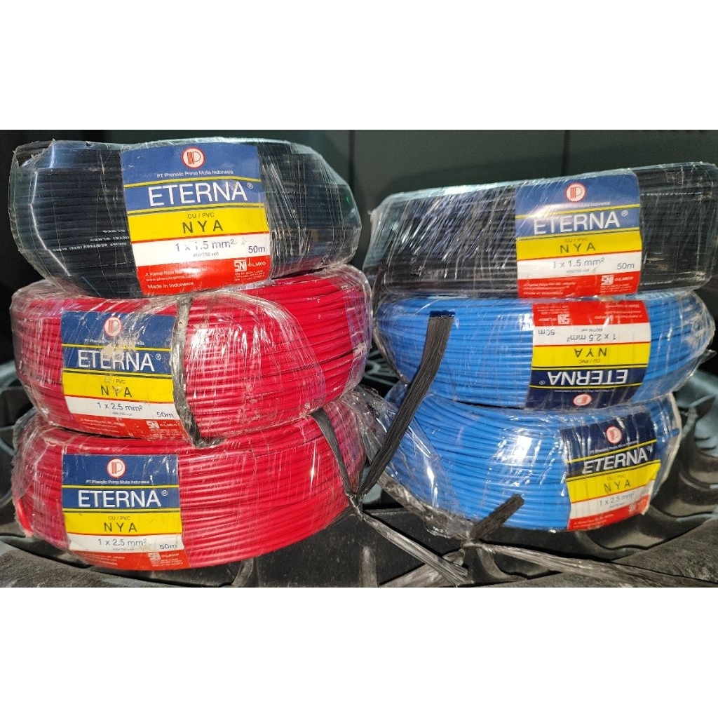 kabel tembaga eterna 1x2,5mm nya