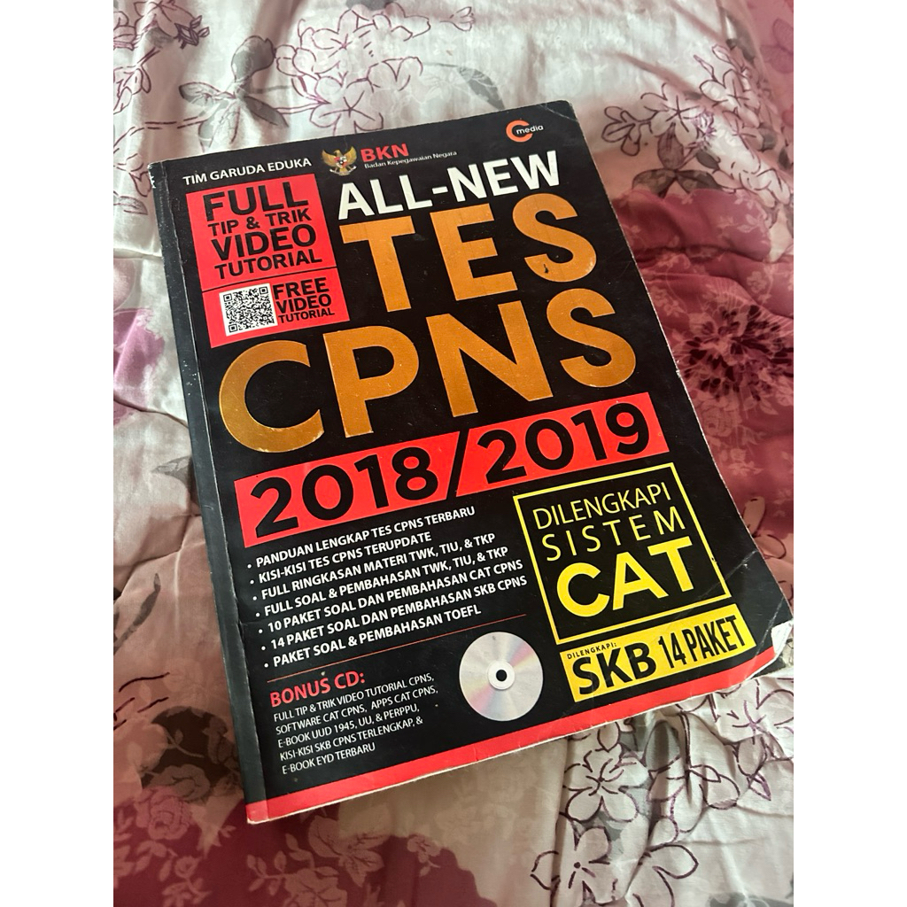 buku tes cpns - preloved