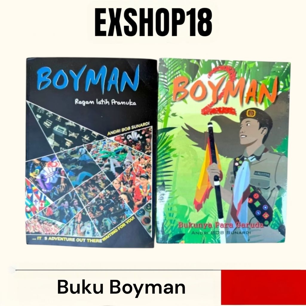 Buku Boyman Pramuka / Buku Boyman Edisi 1 / Buku Boyman Edisi 2 / Buku Pramuka Boyman