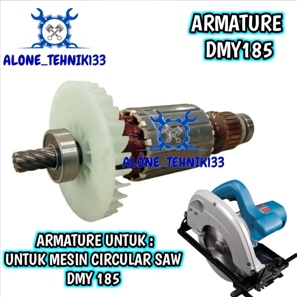ARMATURE DMY185 ANGKER MESIN CIRCULAR SAW DONCHENG DMY185 ARMATURE ANGKER MESIN CIRCULAR SAW DONCHEN