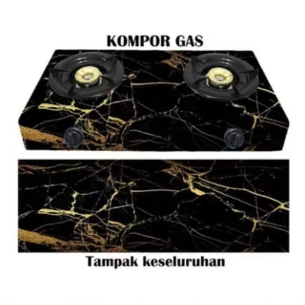 Wallpaper Sticker Kompor Wallpaper Kompor 2 tungku Sticker Kompor Aesthetic Sticker Kompor Tahan Pan