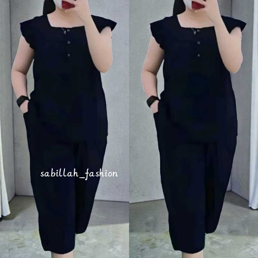 Promo...! Setelan Bangkok 7/8 Rayon Premium | Setelan Wanita Rayon Polos | Setelan Rayon Premium Qua