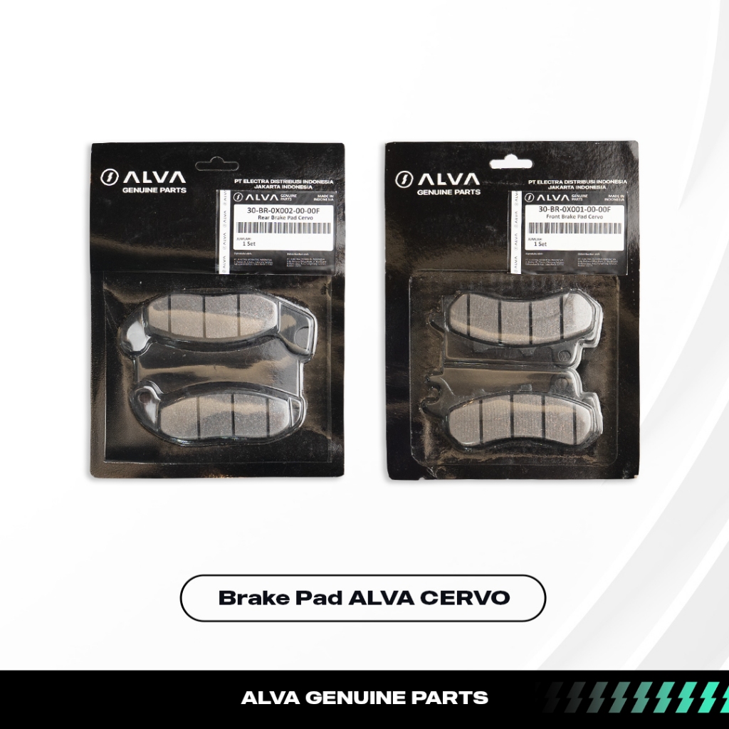 ALVA - Cervo Brake Pad/ Kampas Rem Cervo (ALVA Genuine Parts)