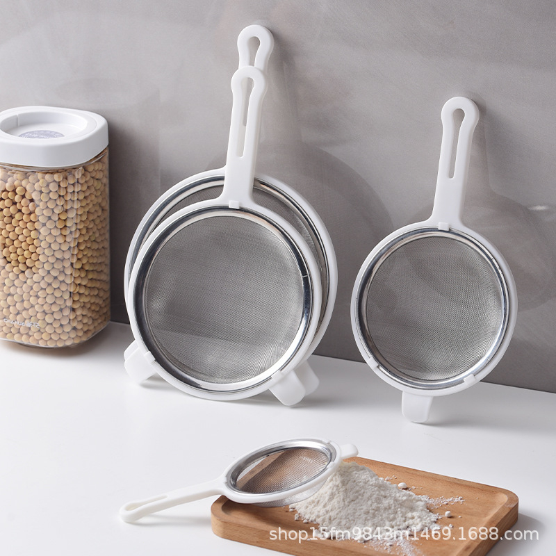 Saringan Serbaguna Stainless Steel | Saringan Teh, Minyak Goreng & Kopi | Alat Dapur Praktis