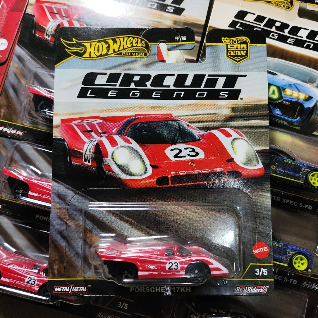 Hot Wheels Pemium Circuit Legends Porsche 917KH Hotwheels Porsche 917KH