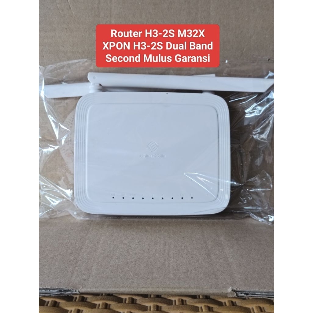Router H3-2S M32X XPON H3-2S Dual Band Second Mulus Garansi