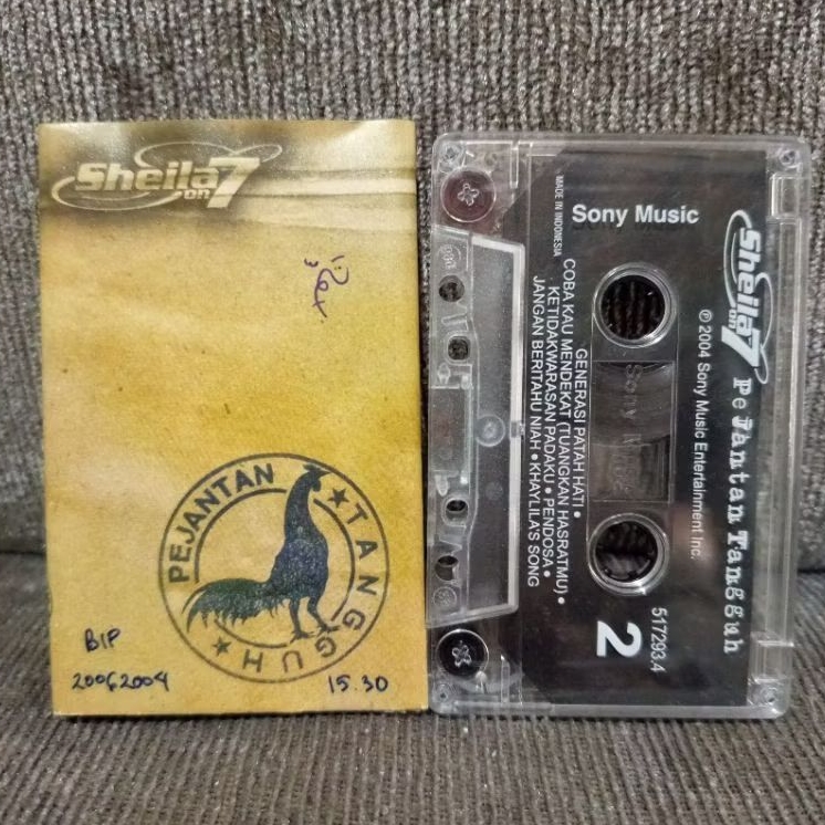 kaset sheila on 7 - pejantan tangguh
