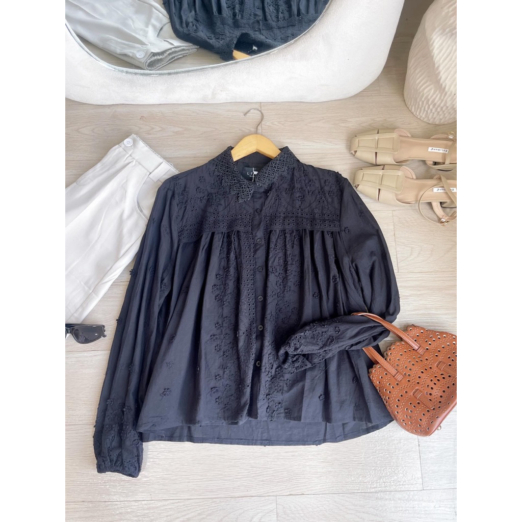 Fortuna Top Ruffle LFY 1586 | Atasan Wanita | Kemeja wanita