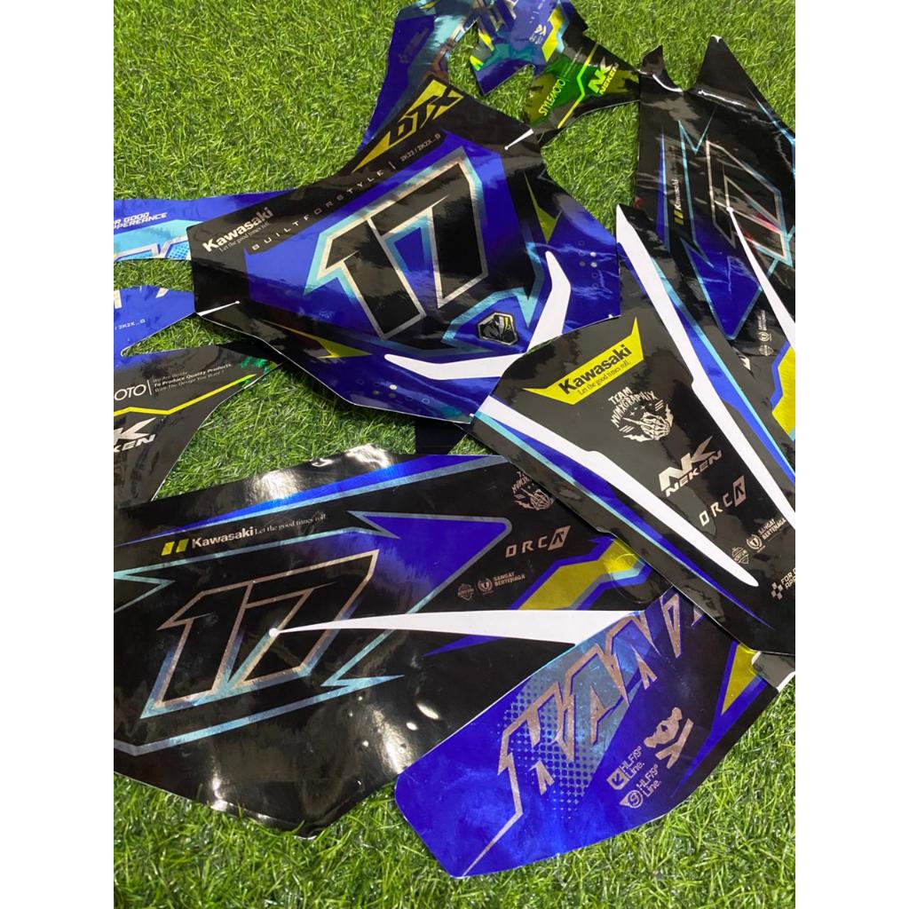 Decal Dtracker Chrome Glossy – Fullbody Desain Custom