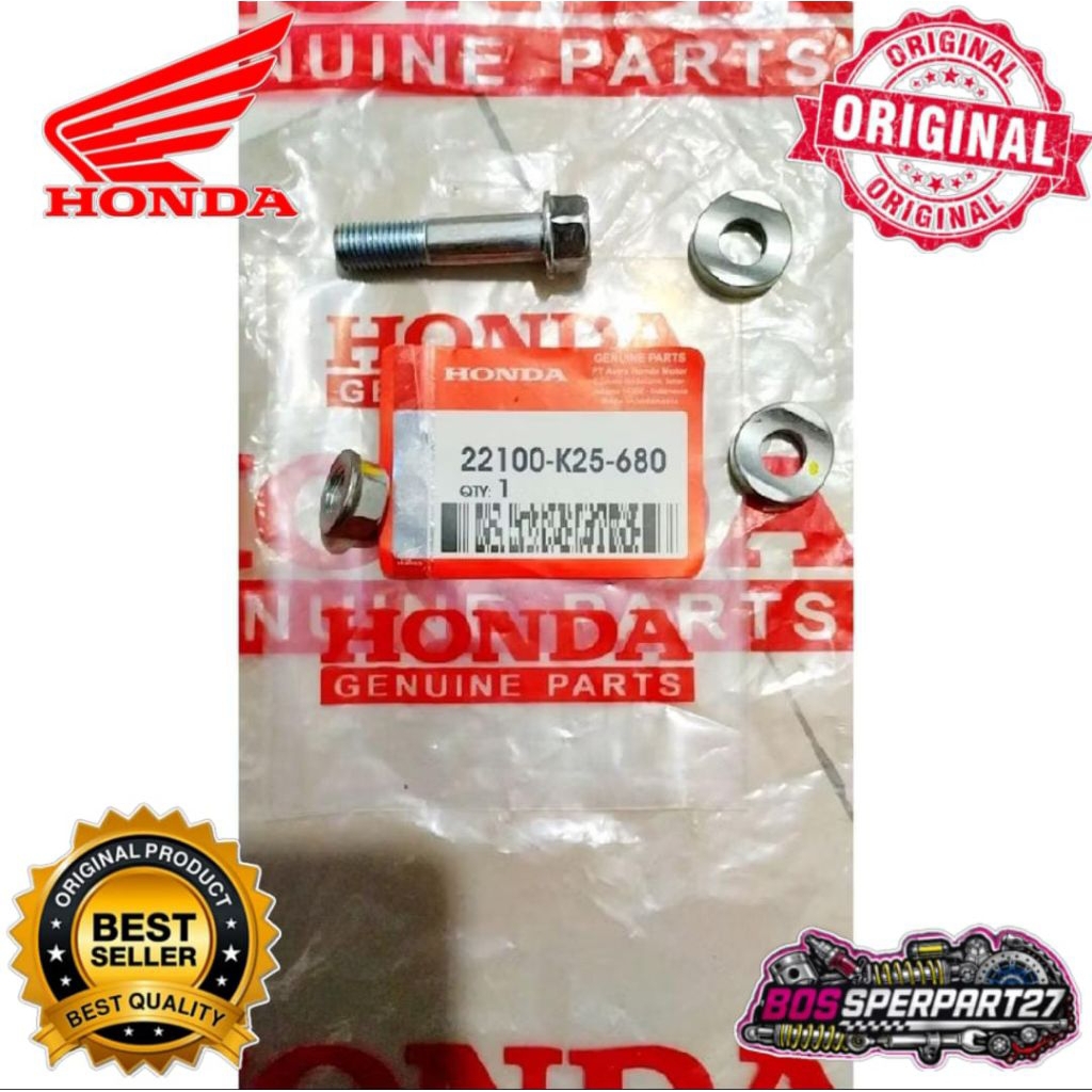 BAUT STANG K25 BEAT STARTER KASAR BEAT DELUX BEAT STREET ORI AHM