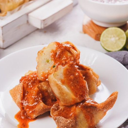 Batagor Campur 15pcs/Pangsit Tahu Siomay Frozen pack Vakum/Batagor Bandung asli Enak/Premium Batagor