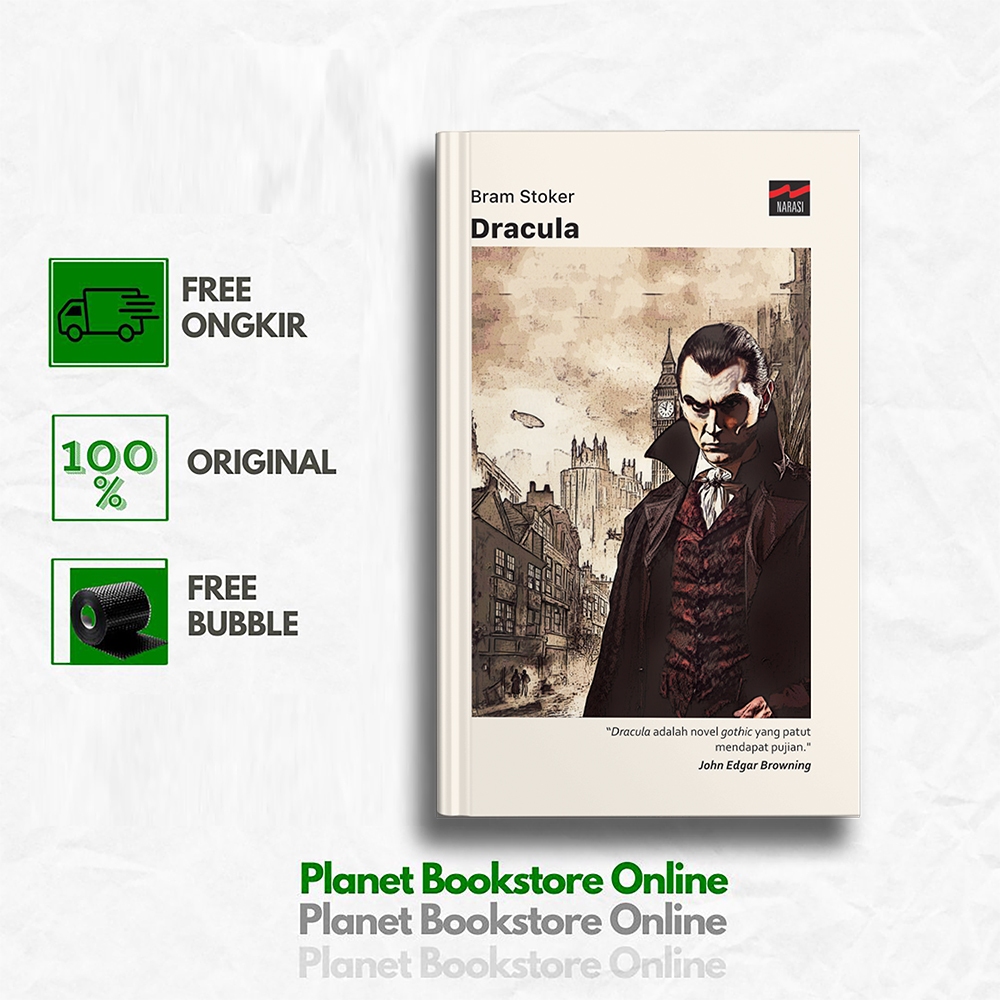 Buku Bram Stoker: Dracula (Penerbit Narasi)